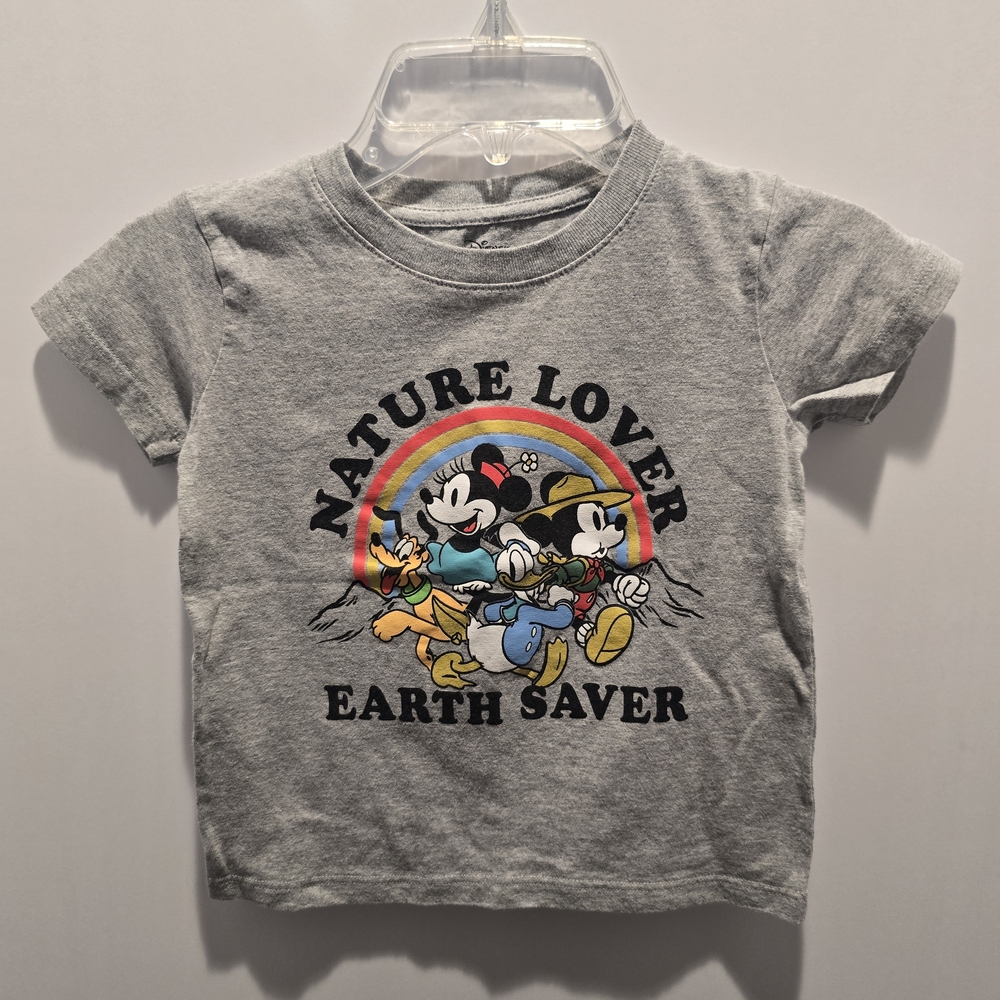 Disney Gray Nature Lover Kids T-Shirt